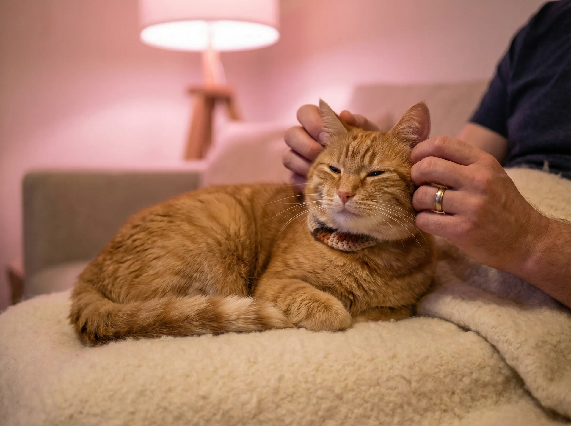 猫咪被温柔抚摸的幸福时刻 - 爱与战争百度影音